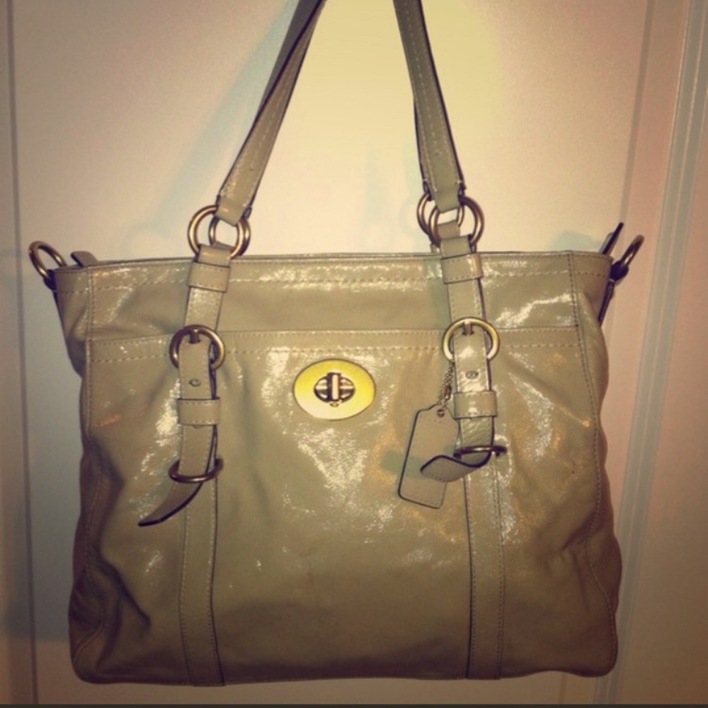 Coach bag with dust bag